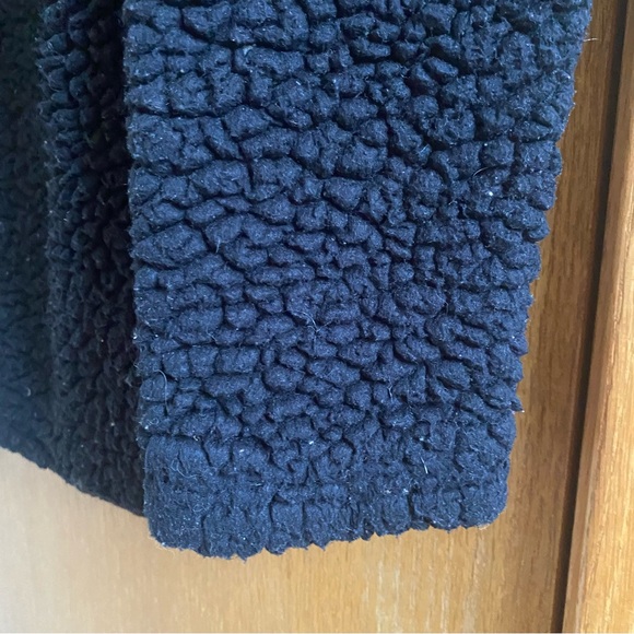 SUN DIEGO • Black Teddy Bear High Loft Hoodie - S - Picture 10 of 12